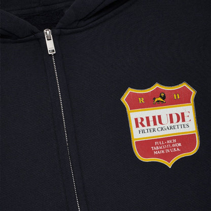 [Rhude] Filtaro Crest Zip-Up HoodieHoodies & Zip-UpsRhudeDPUS Designer OutletRHPF26HO13012-6499-S8055594832423Vintage BlackS[Rhude] Filtaro Crest Zip-Up Hoodie
