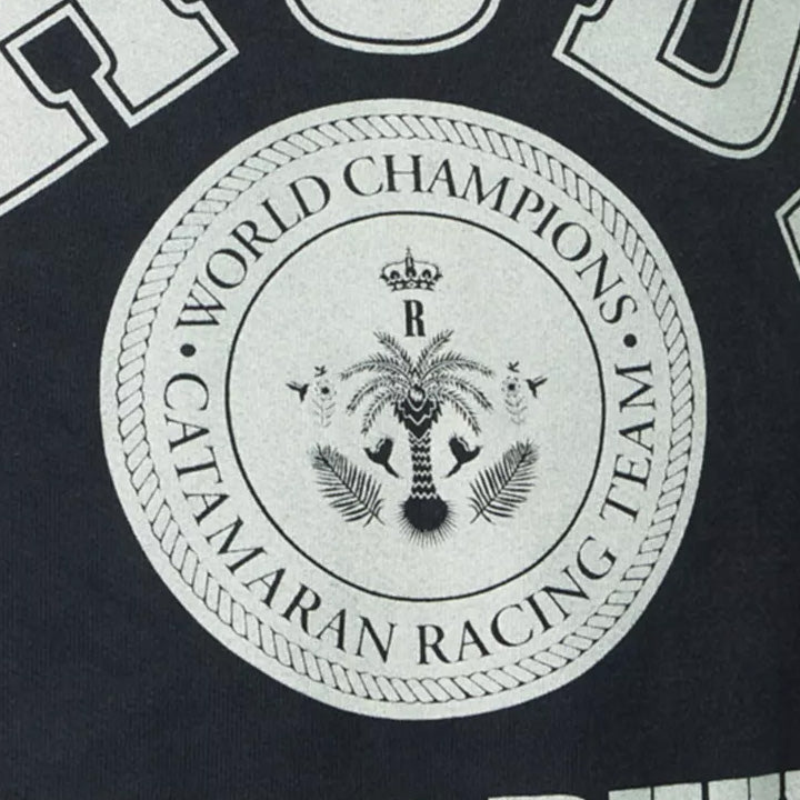 Rhude French Riviera Hoodie in Vintage Black