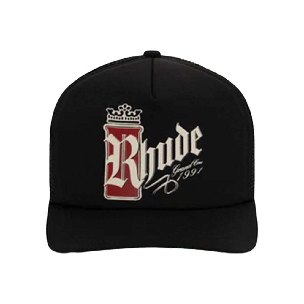 Rhude Fumar 91 Trucker HatCaps & HatsRhudeDPUS Designer OutletBlackUNIRhude Fumar 91 Trucker Hat