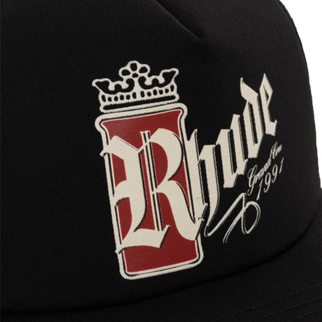 Rhude Fumar 91 Trucker HatCaps & HatsRhudeDPUS Designer OutletBlackUNIRhude Fumar 91 Trucker Hat
