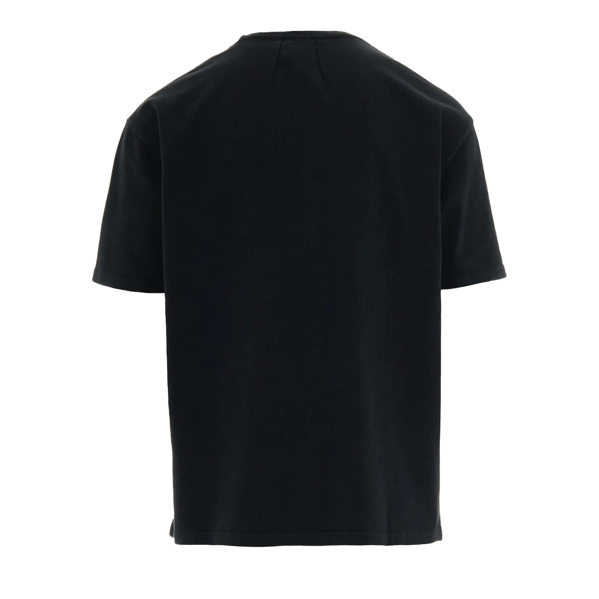 Rhude International Racing Logo T-Shirt in Vintage Black
