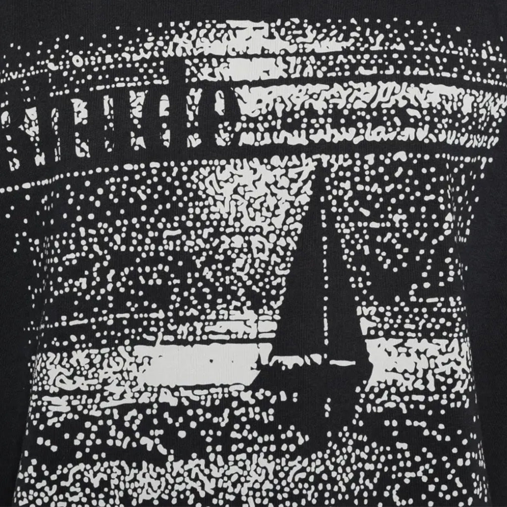 Rhude Lago Trasimeno Tee In Vintage Black/ WhiteT-ShirtsRhudeDPUS Designer Outlet8053298018549XSRhude Lago Trasimeno Tee In Vintage Black/ White