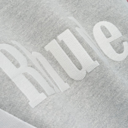 Rhude Lightning Crewneck Sweatshirt in Heather Grey