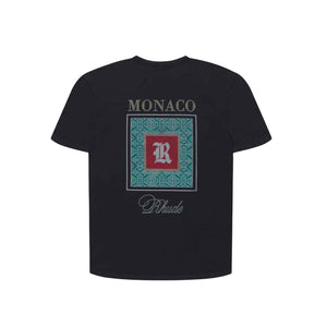 Rhude Monaco T-Shirt in Vintage BlackT-ShirtsRhudeDPUS16739047SRhude Monaco T-Shirt in Vintage Black