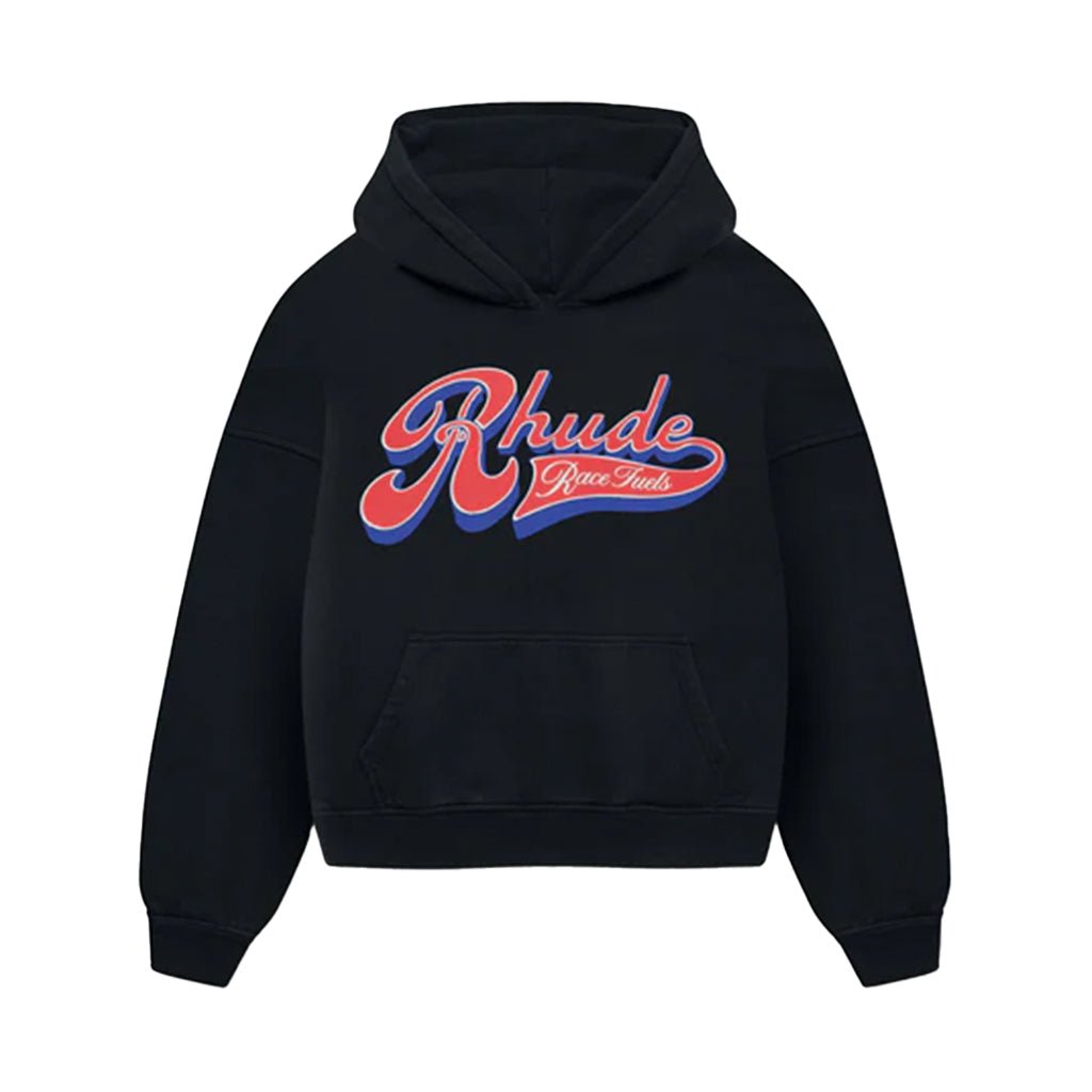 Rhude Pit Stop HoodieHoodies & Zip-UpsRhudeDPUS Designer OutletBlackXSRhude Pit Stop Hoodie