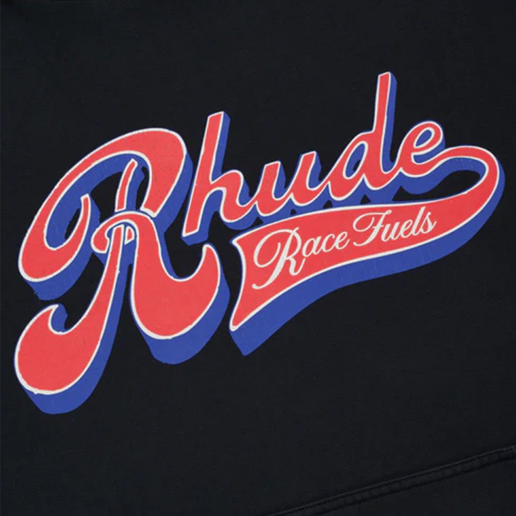 Rhude Pit Stop HoodieHoodies & Zip-UpsRhudeDPUS Designer OutletBlackXSRhude Pit Stop Hoodie