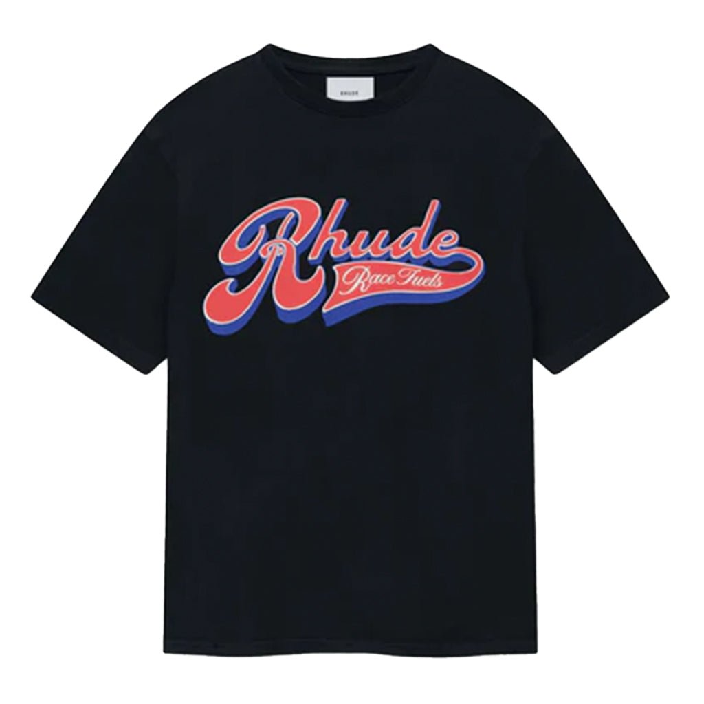 Rhude Pit Stop TeeT-ShirtRhudeDPUS Designer OutletBlackXSRhude Pit Stop Tee