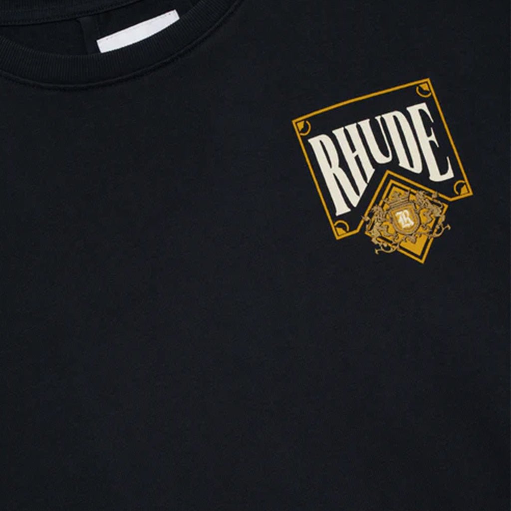 Rhude Playing Card TeeT-ShirtRhudeDPUS Designer OutletBlackXSRhude Playing Card Tee