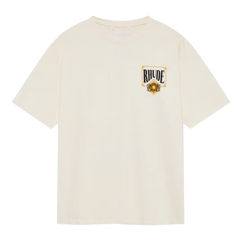 Rhude Playing Card TeeT-ShirtRhudeDPUS Designer OutletWhiteXSRhude Playing Card Tee