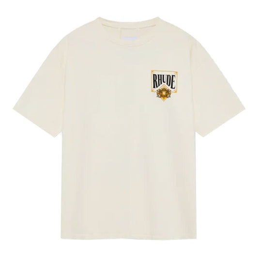 Rhude Playing Card TeeT-ShirtRhudeDPUS Designer OutletWhiteXSRhude Playing Card Tee
