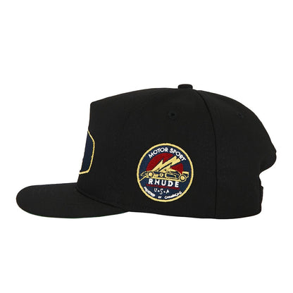 Rhude Racing Crest HatCaps & HatsRhudeDPUS Designer Outlet8053298567580BlackUNIRhude Racing Crest Hat