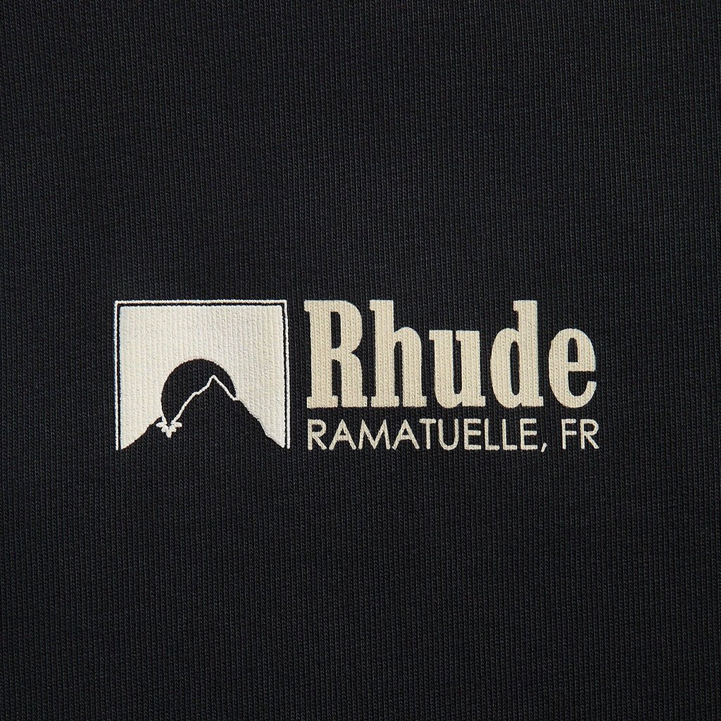 Rhude Ramatuelle Intl Racing Tee In Vintage Black/ White/ YellowT-ShirtsRhudeDPUS Designer Outlet8053298018600XSRhude Ramatuelle Intl Racing Tee In Vintage Black/ White/ Yellow