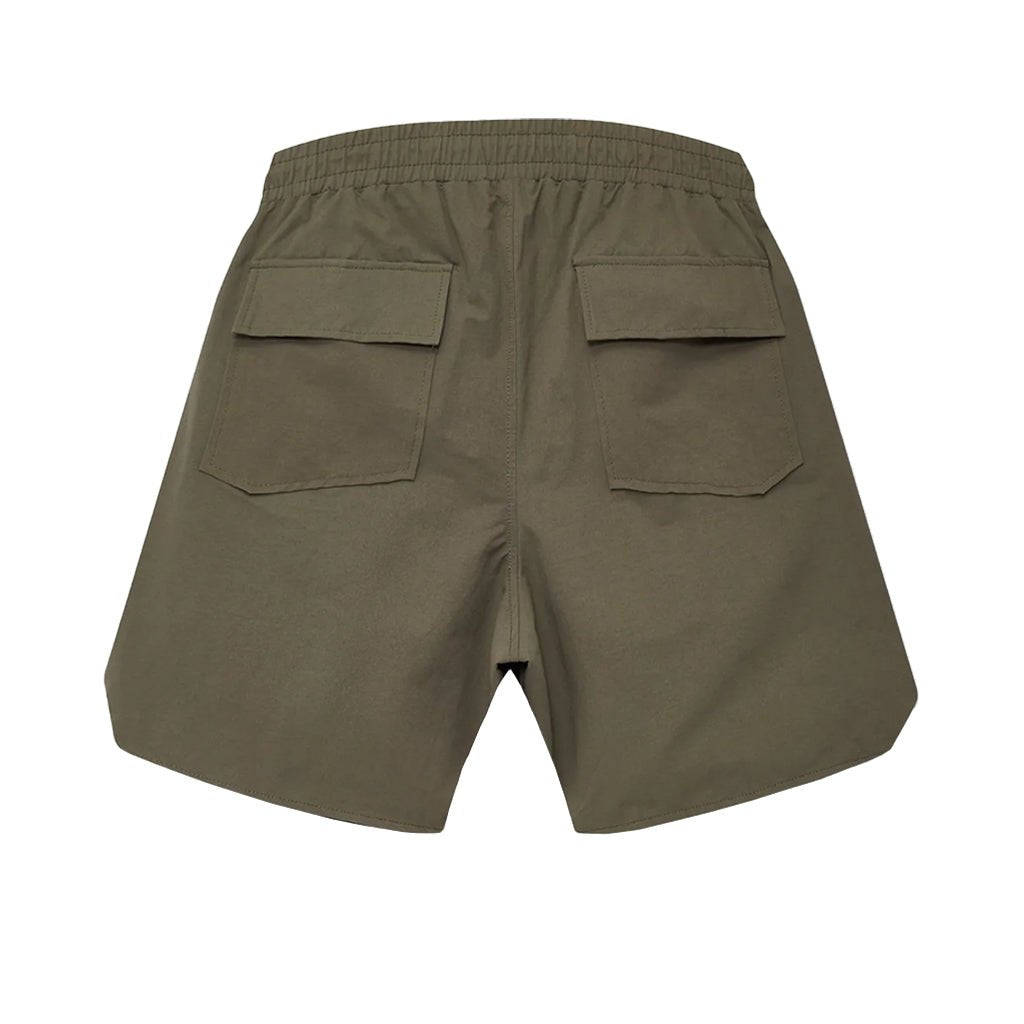 [Rhude] RH Logo ShortsShortsRhudeDPUS Designer OutletRHPF26SH01491-0004-STaupeS[Rhude] RH Logo Shorts