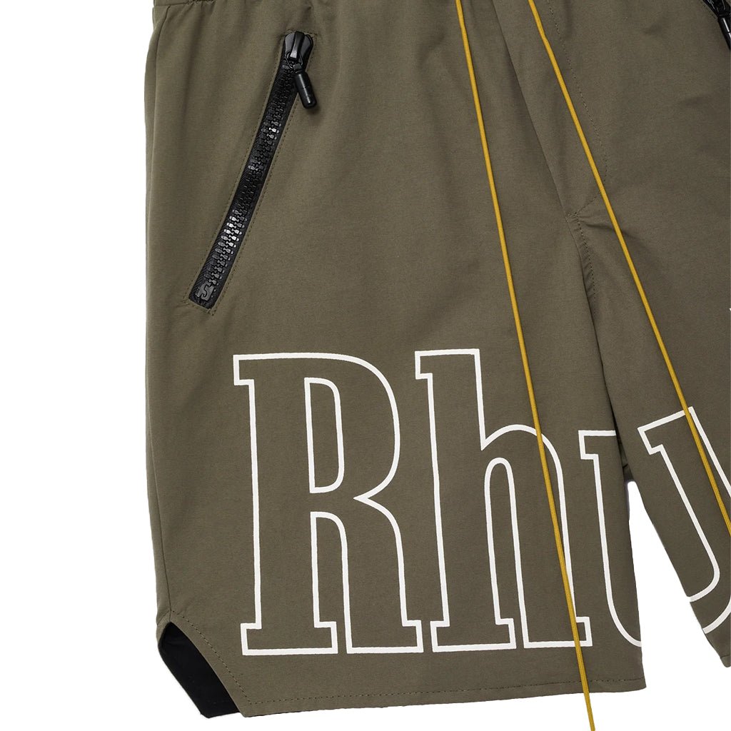 [Rhude] RH Logo ShortsShortsRhudeDPUS Designer OutletRHPF26SH01491-0004-STaupeS[Rhude] RH Logo Shorts