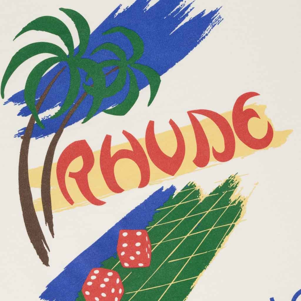 Rhude Roulette T-Shirt in Vintage WhiteT-ShirtsRhudeDPUS Designer Outlet8056216558080XSRhude Roulette T-Shirt in Vintage White