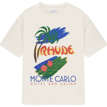 Rhude Roulette T-Shirt in Vintage White