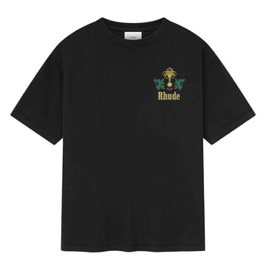 Rhude Tabaco T-Shirt in Vintage BlackT-ShirtsRhudeDPUS Designer Outlet8056216558721XSRhude Tabaco T-Shirt in Vintage Black
