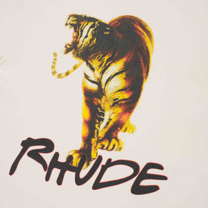 Rhude Tiger T-Shirt in Vintage WhiteT-ShirtsRhudeDPUS88394727SRhude Tiger T-Shirt in Vintage White