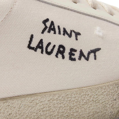 Saint Laurent SL - 06 Court Leather Sneakers in CreamSneakersSaint LaurentDPUS Designer Outlet809156429841Saint Laurent SL - 06 Court Leather Sneakers in Cream