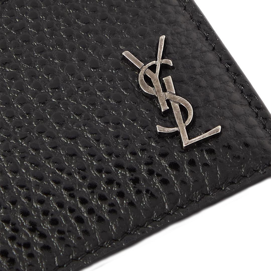 Saint Laurent Tin Mon Grained Leather Card Holder in BlackCardholdersSaint LaurentDPUS Designer OutletEPPY309095A8133230808UNISaint Laurent Tin Mon Grained Leather Card Holder in Black