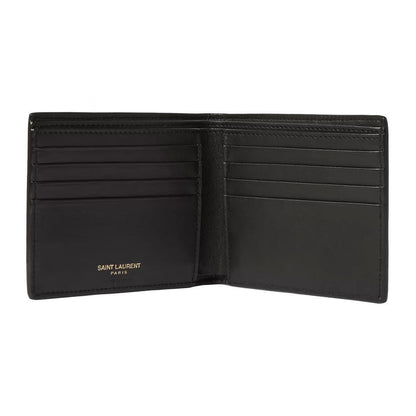 Saint Laurent Tiny Cocco Print Bi - Fold Wallet in BlackWalletsSaint LaurentDPUS Designer OutletEPPY306197A8091567882UNISaint Laurent Tiny Cocco Print Bi - Fold Wallet in Black