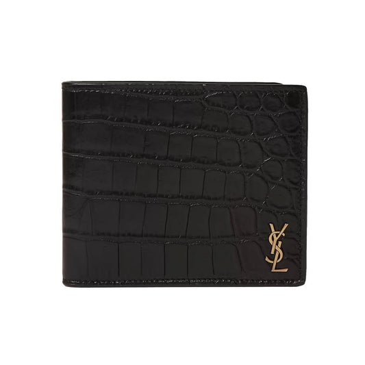 Saint Laurent Tiny Cocco Print Bi - Fold Wallet in BlackWalletsSaint LaurentDPUS Designer OutletEPPY306197A8091567882UNISaint Laurent Tiny Cocco Print Bi - Fold Wallet in Black