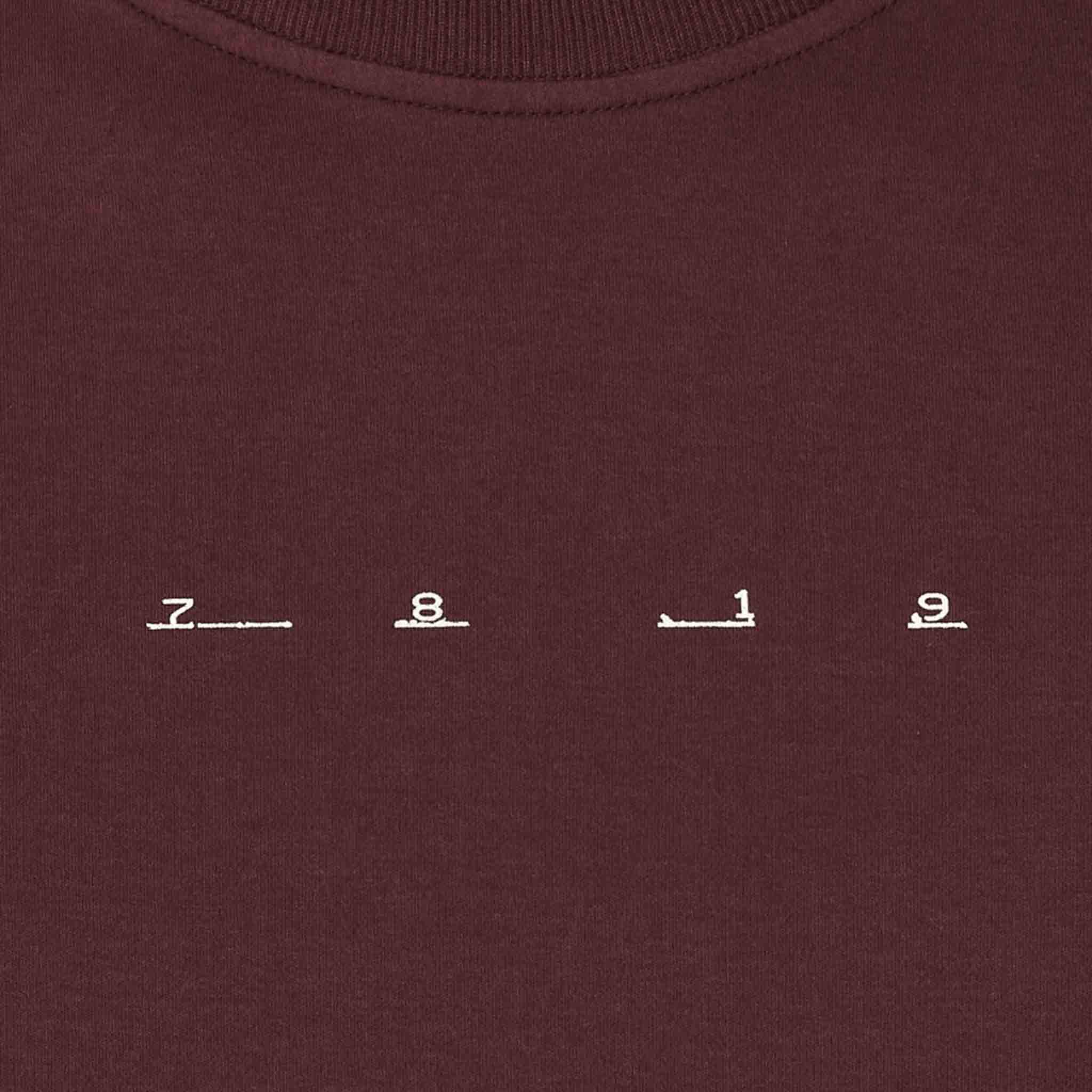 Stone Island Shadow Project Mako Cotton Interlock T-Shirt in Maroon