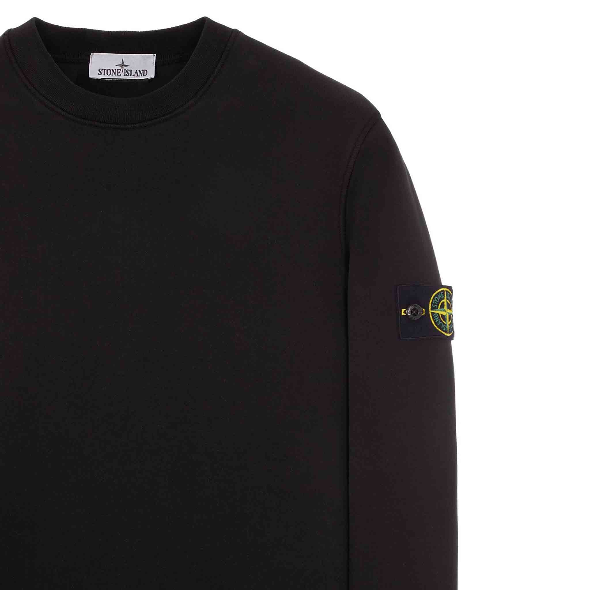Stone Island Crewneck Sweatshirt in Steel Grey