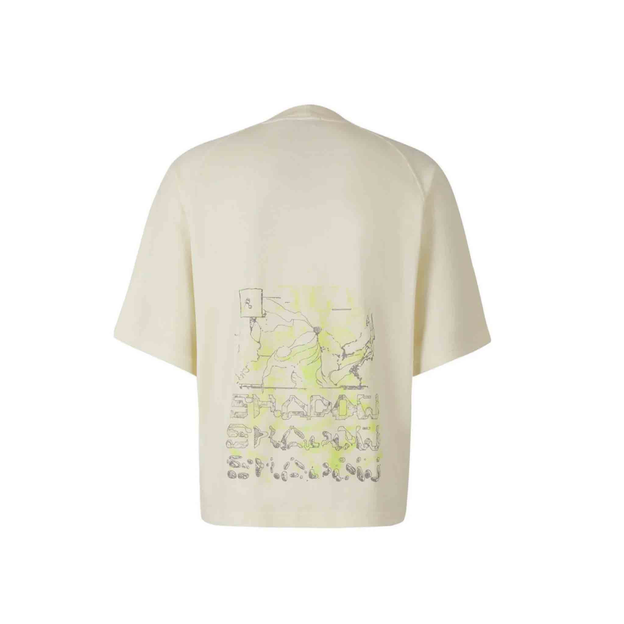Stone Island Shadow Project Mako Cotton Interlock T-Shirt in Beige