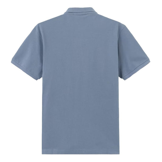 Stone Island 50/2 Cotton Pique Compass Patch PoloT-ShirtsStone IslandDPUS Designer OutletAvio BlueSStone Island 50/2 Cotton Pique Compass Patch Polo