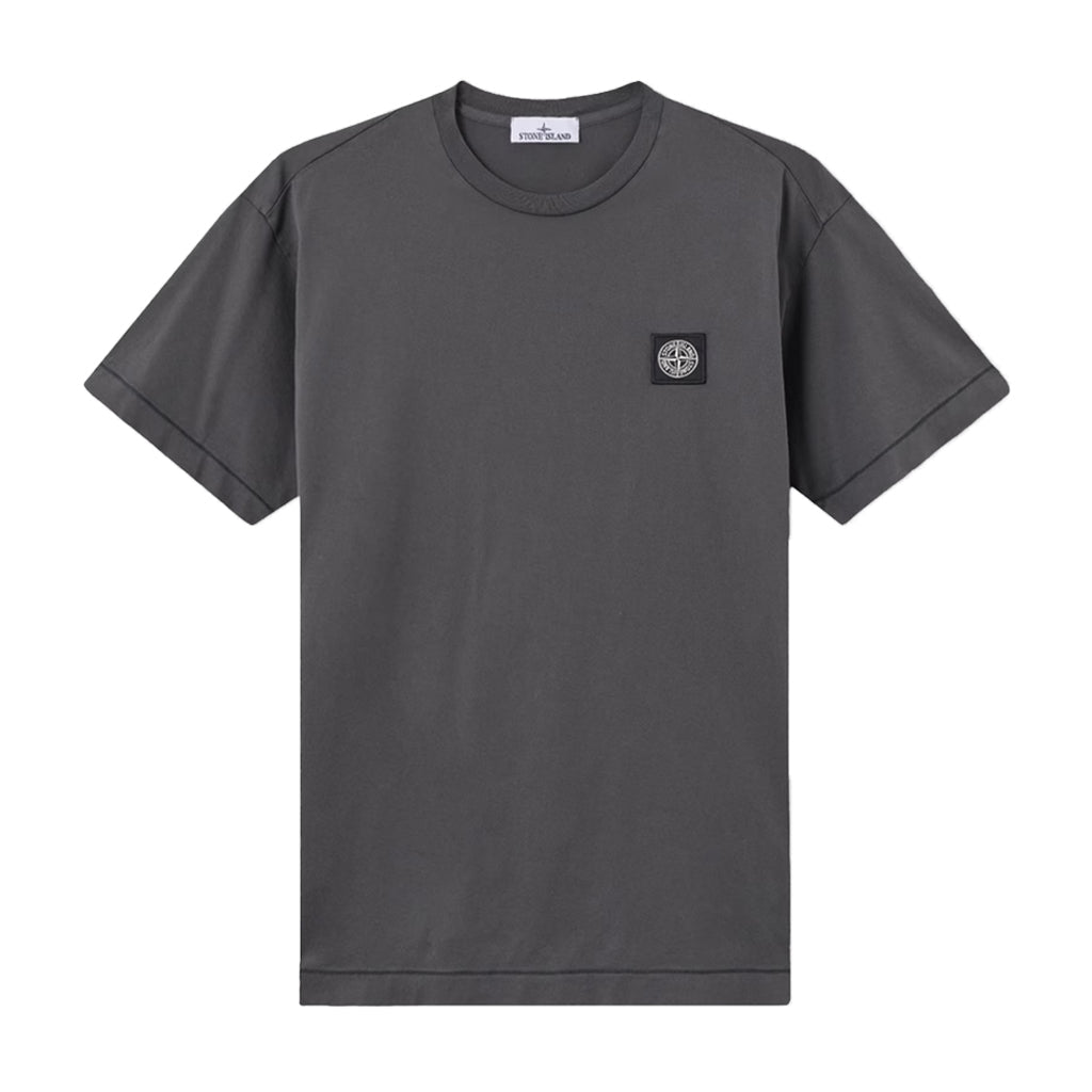 [Stone Island] 60/2 Cotton Jersey Compass Patch T-ShirtT-ShirtStone IslandDPUS Designer OutletL2S152100027-S0013-V0062-S8053819046518Lead GreyS[Stone Island] 60/2 Cotton Jersey Compass Patch T-Shirt