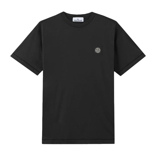 [Stone Island] 60/2 Cotton Jersey Compass Patch T-ShirtT-ShirtStone IslandDPUS Designer OutletL2S152100027-S0013-V0029-S8053819046099BlackS[Stone Island] 60/2 Cotton Jersey Compass Patch T-Shirt