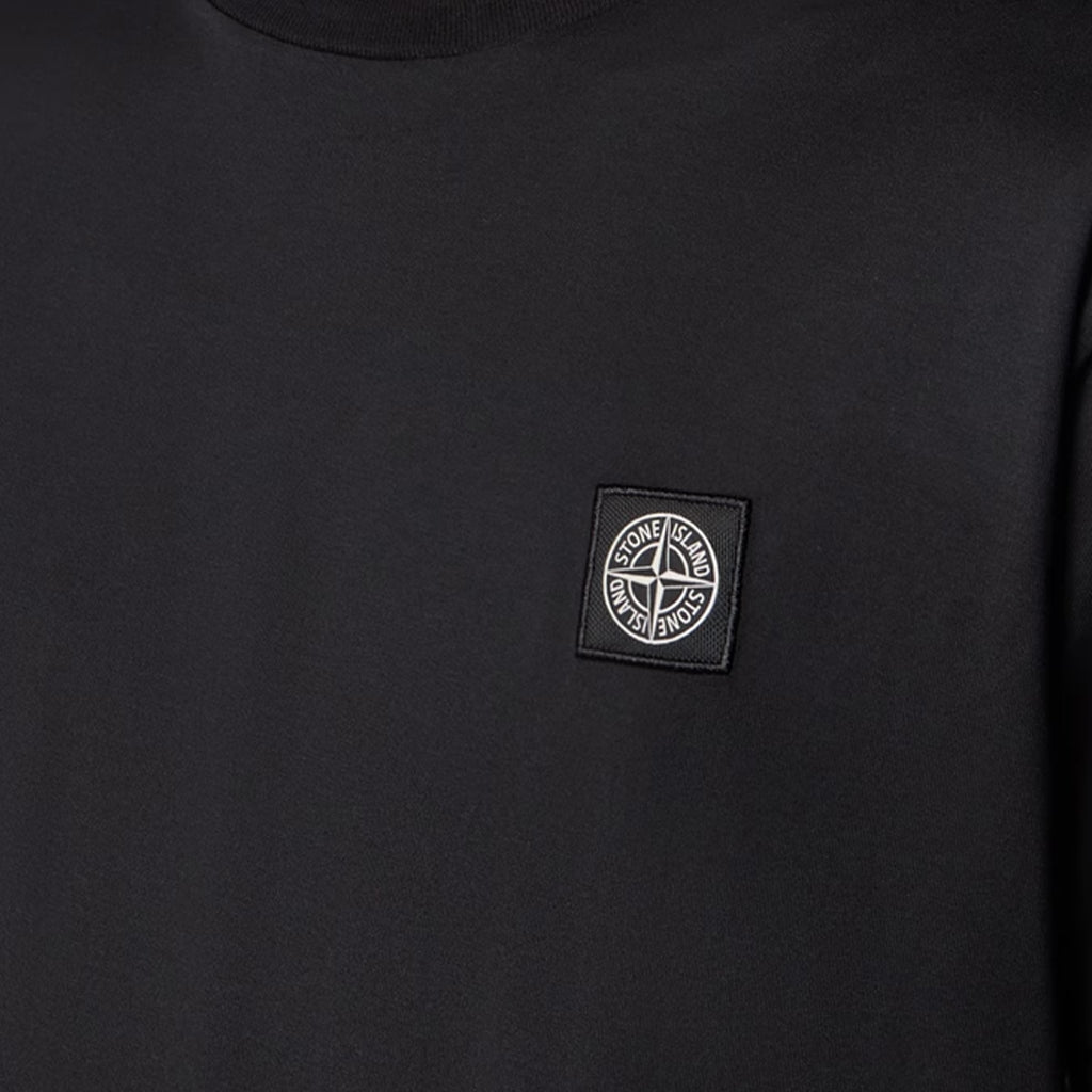 [Stone Island] 60/2 Cotton Jersey Compass Patch T-ShirtT-ShirtStone IslandDPUS Designer OutletL2S152100027-S0013-V0029-S8053819046099BlackS[Stone Island] 60/2 Cotton Jersey Compass Patch T-Shirt