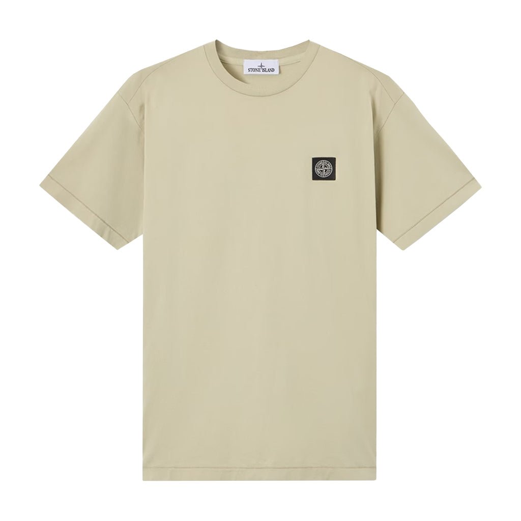 [Stone Island] 60/2 Cotton Jersey Compass Patch T-ShirtT-ShirtStone IslandDPUS Designer OutletL2S152100027-S0013-V0095-SSandS[Stone Island] 60/2 Cotton Jersey Compass Patch T-Shirt