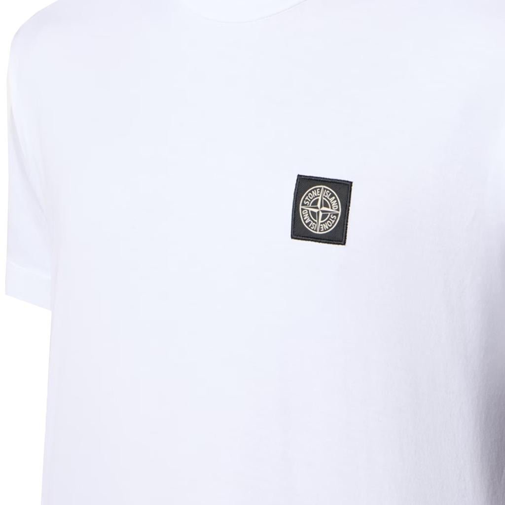 Stone Island 60/2 Cotton Jersey Garment Dyed T-ShirtT-ShirtsStone IslandDPUS Designer Outlet015499691325WhiteXSStone Island 60/2 Cotton Jersey Garment Dyed T-Shirt
