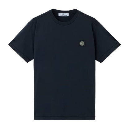 [Stone Island] 60/2 Cotton Jersey Garment Dyed T-ShirtT-ShirtsStone IslandDPUS Designer OutletNavy BlueXS[Stone Island] 60/2 Cotton Jersey Garment Dyed T-Shirt