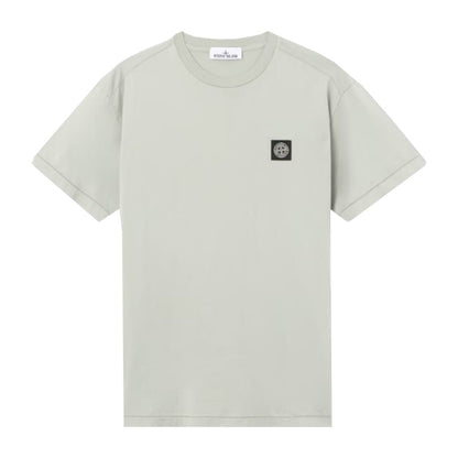 [Stone Island] 60/2 Cotton Jersey Garment Dyed T-ShirtT-ShirtsStone IslandDPUS Designer OutletSage GreenXS[Stone Island] 60/2 Cotton Jersey Garment Dyed T-Shirt