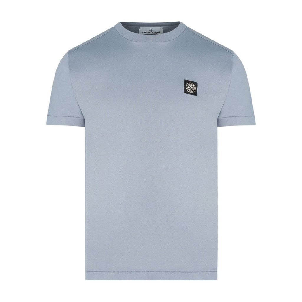 [Stone Island] 60/2 Cotton Jersey Garment Dyed T-ShirtT-ShirtStone IslandDPUS Designer OutletAvio BlueXS[Stone Island] 60/2 Cotton Jersey Garment Dyed T-Shirt