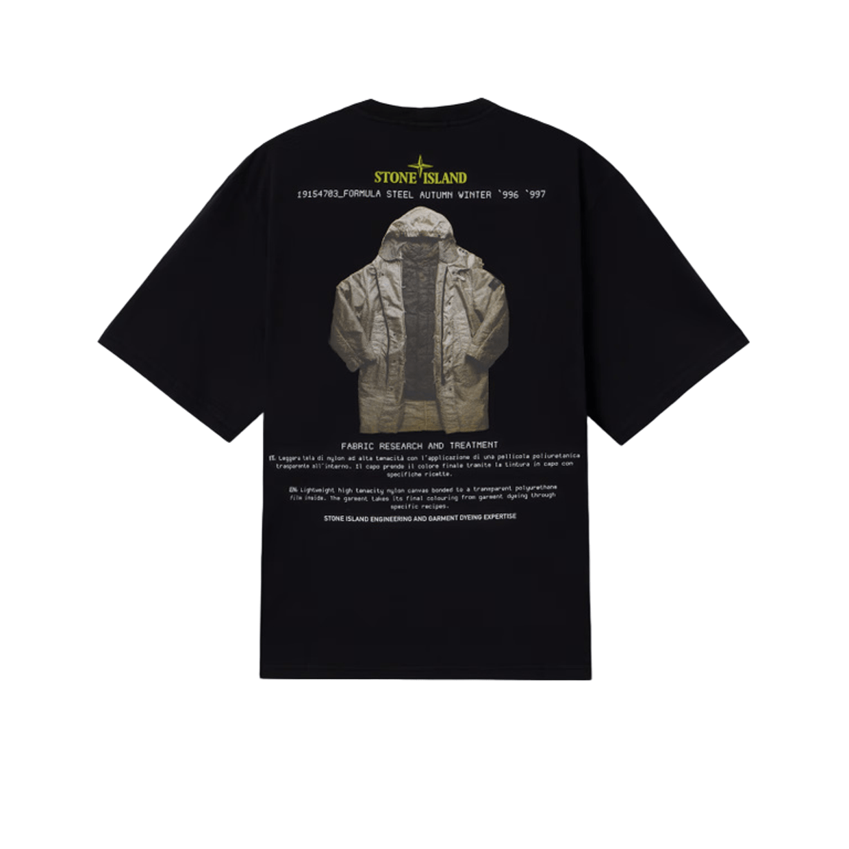 Stone Island "Archivio" Print T-Shirt in BlackT-ShirtsStone IslandDPUS Designer Outlet8053813432973SStone Island "Archivio" Print T-Shirt in Black
