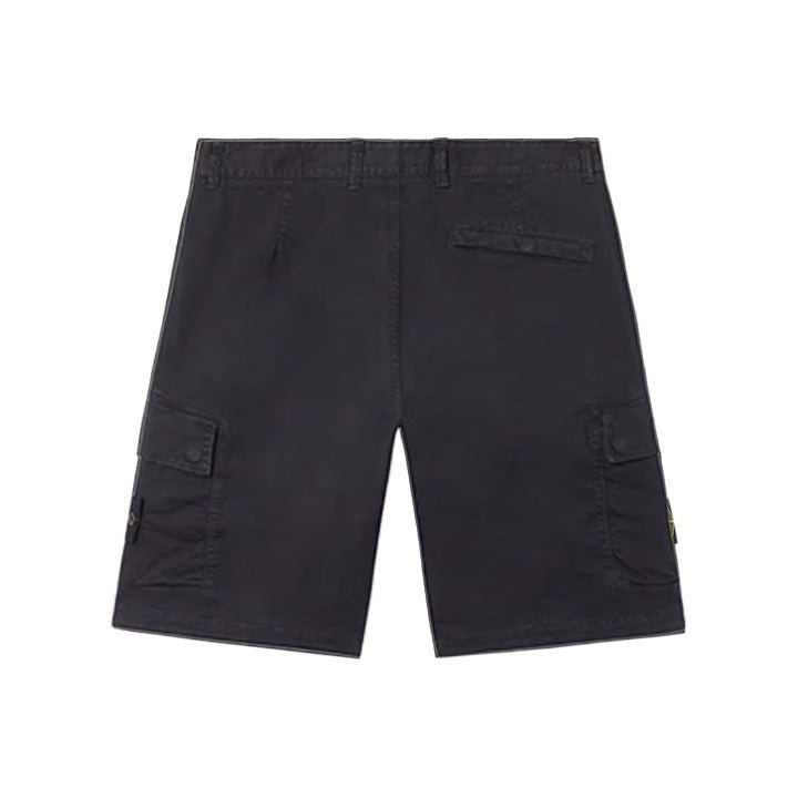 Stone Island Brushed Cotton Canvas "Old" Effect Cargo Bermuda in NavyShortsStone IslandDPUS Designer Outlet805381303672030Stone Island Brushed Cotton Canvas "Old" Effect Cargo Bermuda in Navy