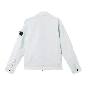 Stone Island Brushed Cotton Canvas "Old" Effect Overshirt in Sky BlueOvershirtStone IslandDPUS Designer OutletSStone Island Brushed Cotton Canvas "Old" Effect Overshirt in Sky Blue