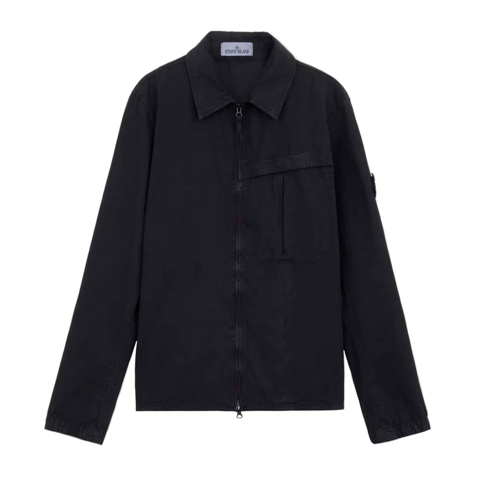 Stone island old effect overshirt online