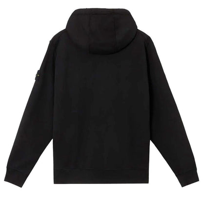 Stone Island Brushed Cotton Regular Fit Zip - Up Hoodie in BlackHoodies & Zip - UpsStone IslandDPUS Designer Outlet8053813440503SStone Island Brushed Cotton Regular Fit Zip - Up Hoodie in Black