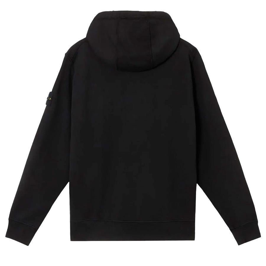 Stone Island Brushed Cotton Regular Fit Zip - Up Hoodie in BlackHoodies & Zip - UpsStone IslandDPUS Designer Outlet8053813440503SStone Island Brushed Cotton Regular Fit Zip - Up Hoodie in Black