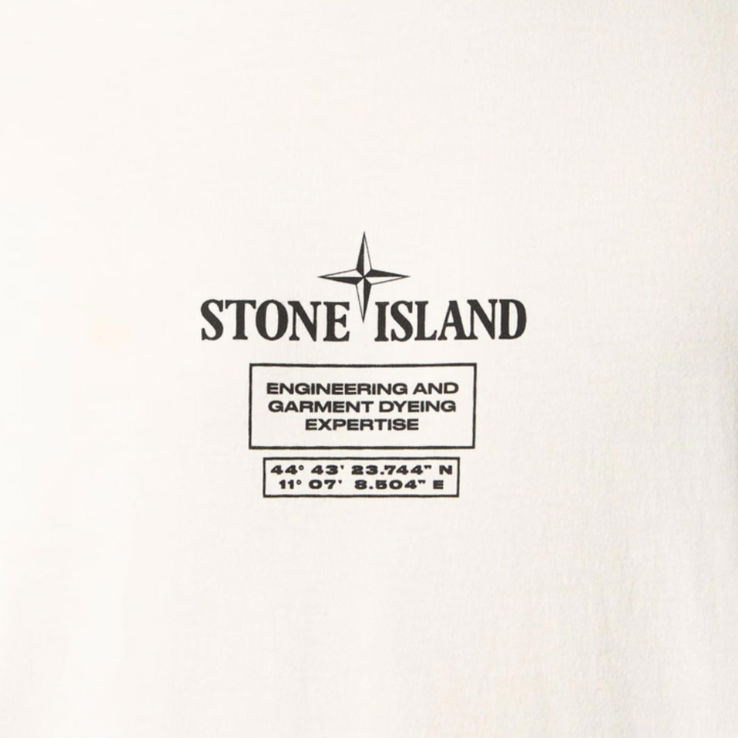Stone Island Combed Organic Cotton T-Shirt in IvoryStone IslandDPUS Designer OutletSStone Island Combed Organic Cotton T-Shirt in Ivory