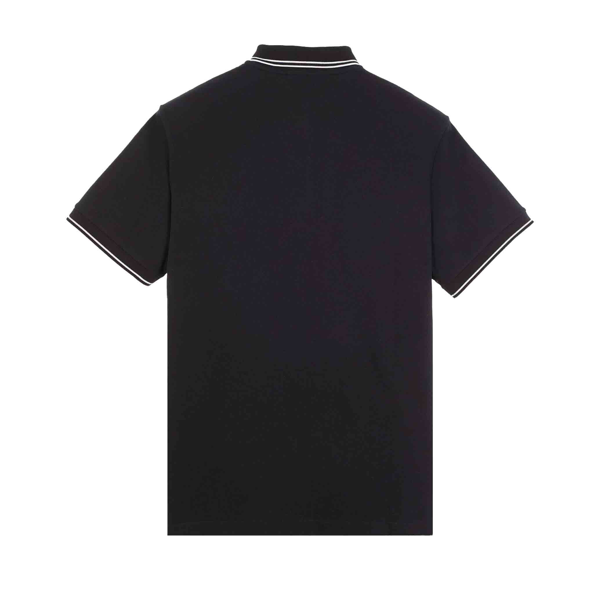 Stone Island Compass Logo Polo in BlackPolosStone IslandDPUS8052572852077SStone Island Compass Logo Polo in Black