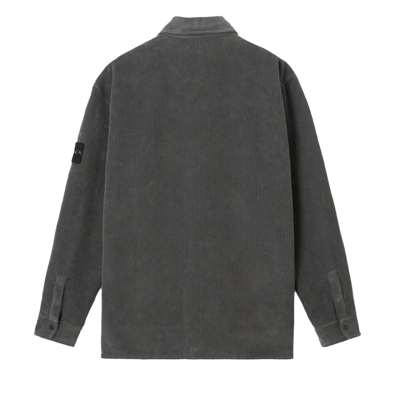 Stone Island Cotton Corduroy 800 Comfort Fit Overshirt in CementOvershirtStone IslandDPUS Designer Outlet8053813467296SStone Island Cotton Corduroy 800 Comfort Fit Overshirt in Cement