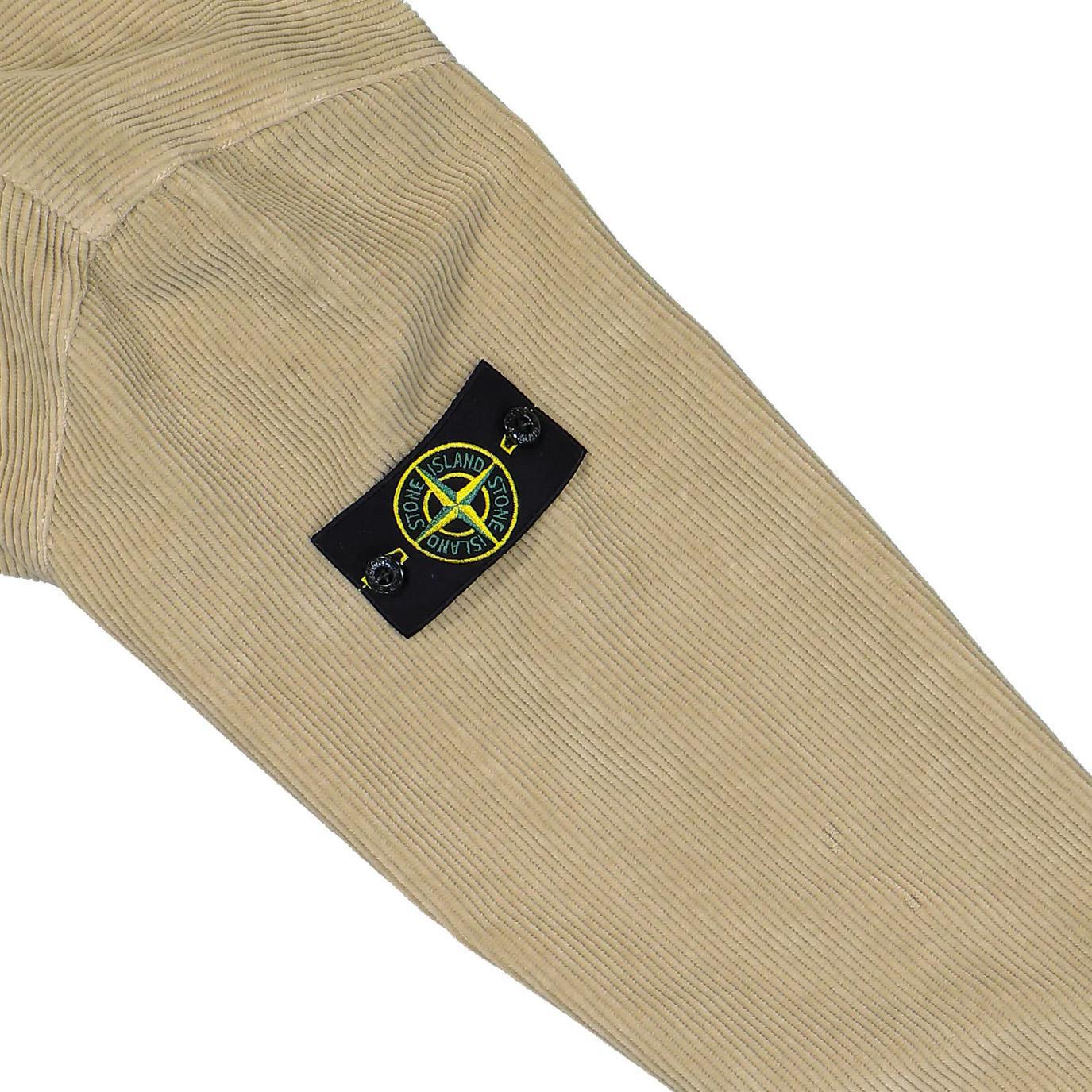Stone Island Cotton Corduroy 800 Comfort Fit Overshirt in DesertOvershirtStone IslandDPUS Designer Outlet8053813438258SStone Island Cotton Corduroy 800 Comfort Fit Overshirt in Desert