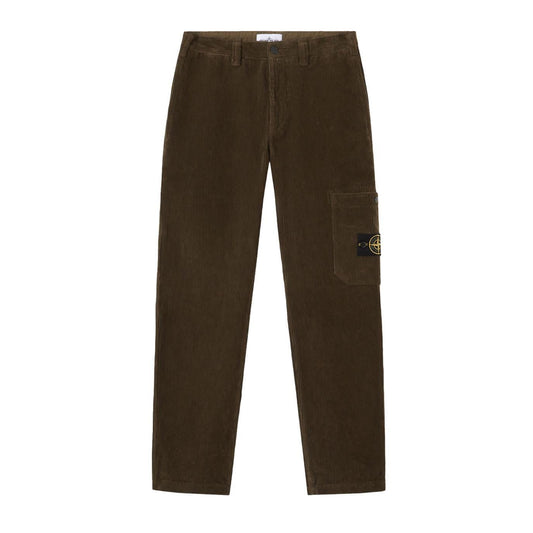 Stone Island Cotton Corduroy 800 Regular Fit Trousers in Military GreenTrousersStone IslandDPUS Designer Outlet805381344360330Stone Island Cotton Corduroy 800 Regular Fit Trousers in Military Green