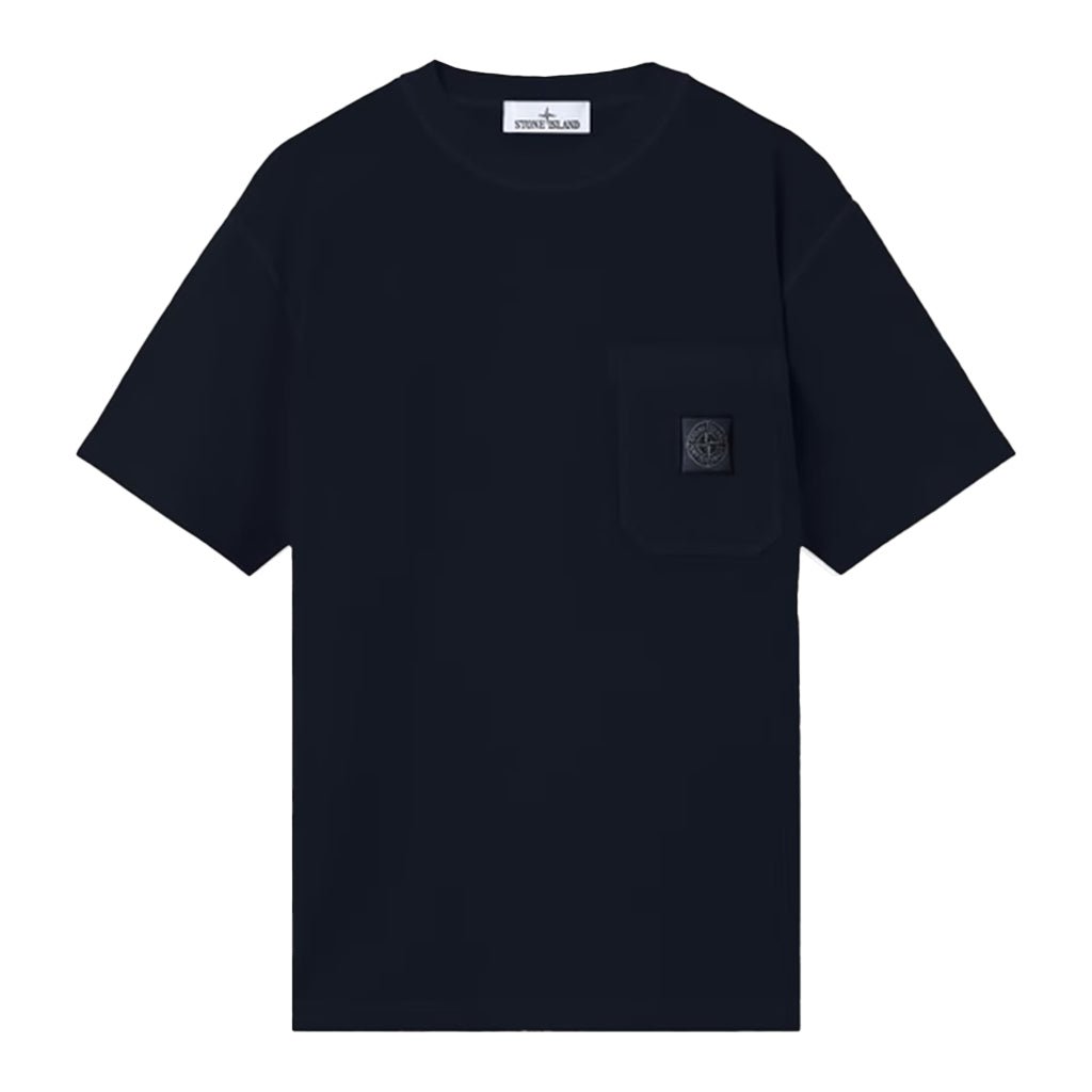 Stone Island Cotton "Fissato" Effect Pocket Compass T-ShirtT-ShirtsStone IslandDPUS Designer Outlet8053819389080NavySStone Island Cotton "Fissato" Effect Pocket Compass T-Shirt